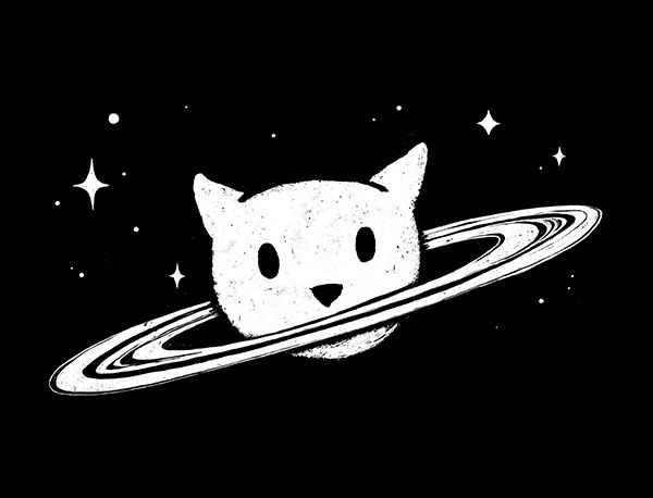 "Saturn the Cat" - by Justyna Dorsz