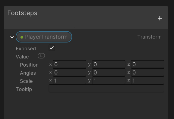 Unity - VFX - Visual Effect Graph - Blackboard - New Transform property
